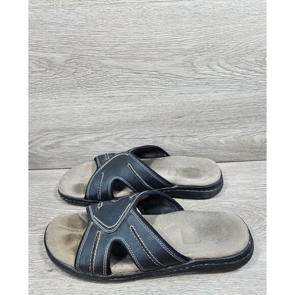Dockers Men\'s Memory Foam Casual Comfort Outdoor Slip-on Slide Sandal 11W Black main image 10